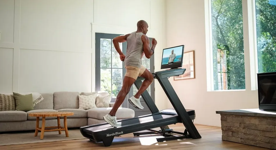 Endurance workout living room